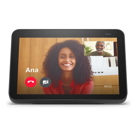 Amazon Echo Show 8 2da Gen Con Asistente De Voz Alexa Negro