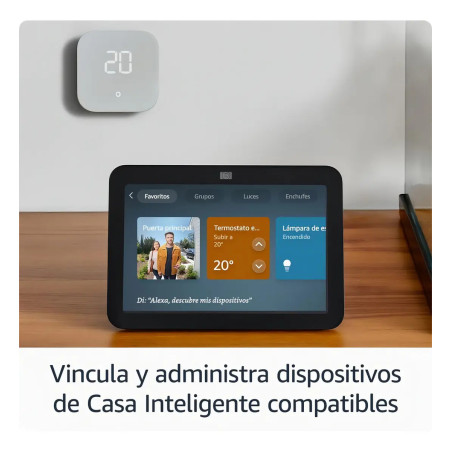 Amazon Echo Show 8 2da Gen Con Asistente De Voz Alexa Negro