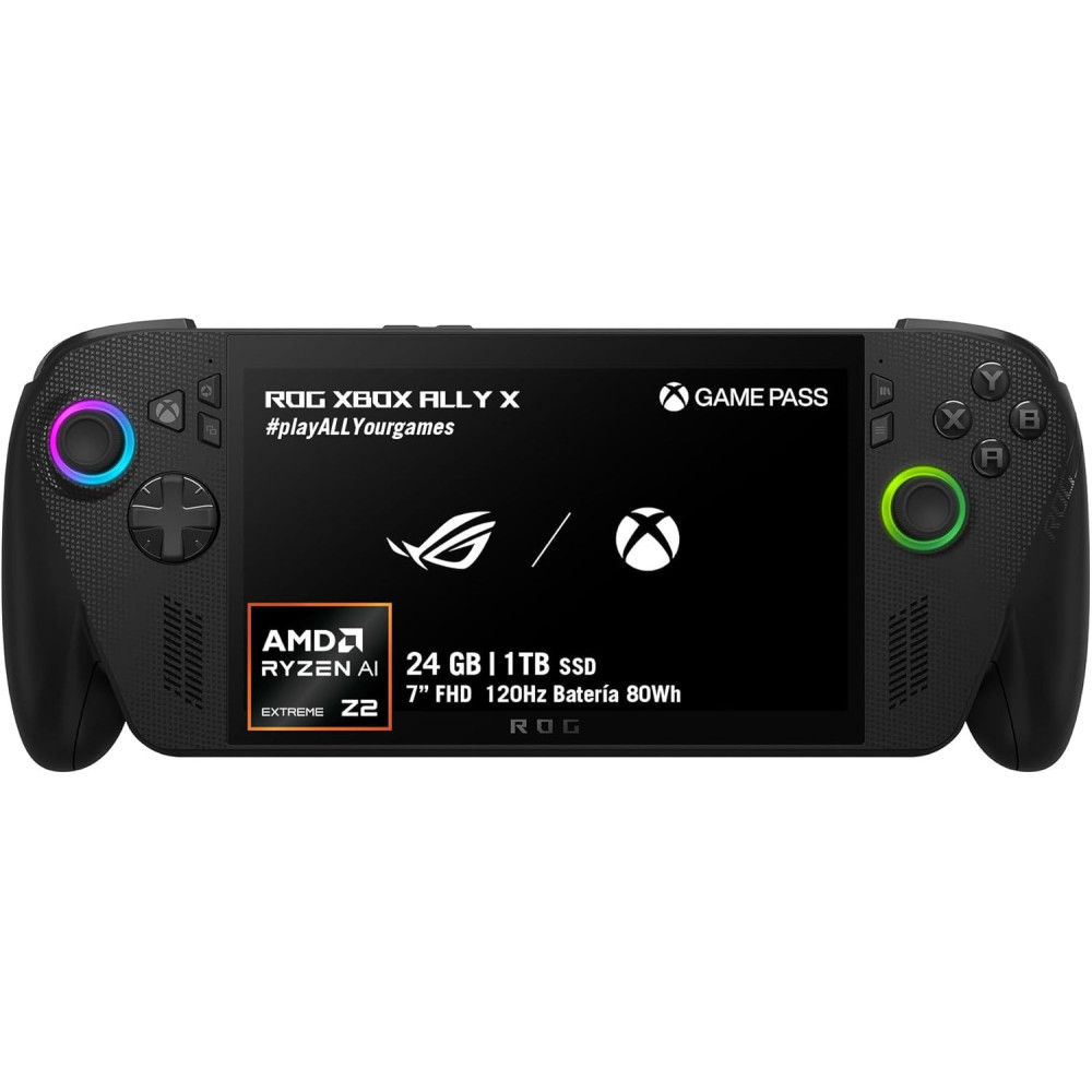 Consola Asus Rog Ally AI Z2 EP 24GB 1TB Negro RC73XA-NH011