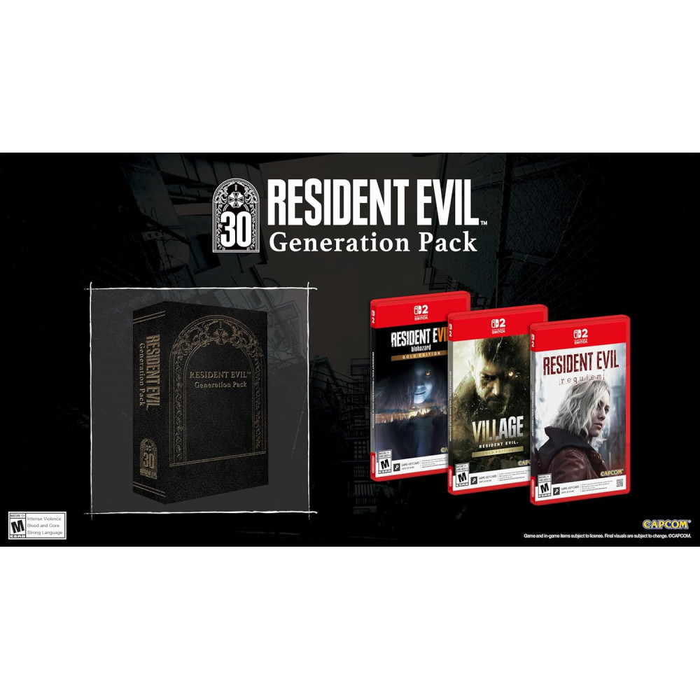 Resident Evil Generation Pack Nintendo Switch 2