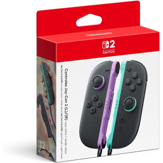 Controles Joy Con 2 Morado Y Verde Nintendo Switch 2