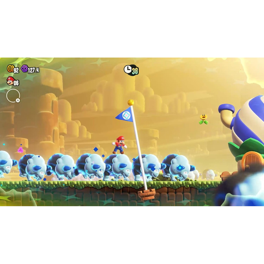 Consola Nintendo Switch Oled Blanca Super Mario Bros. Wonder + 3 meses Switch Online