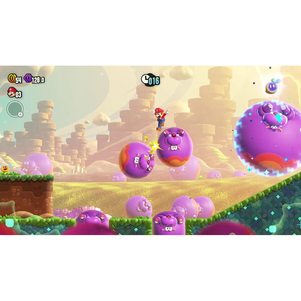Consola Nintendo Switch Oled Blanca Super Mario Bros. Wonder + 3 meses Switch Online