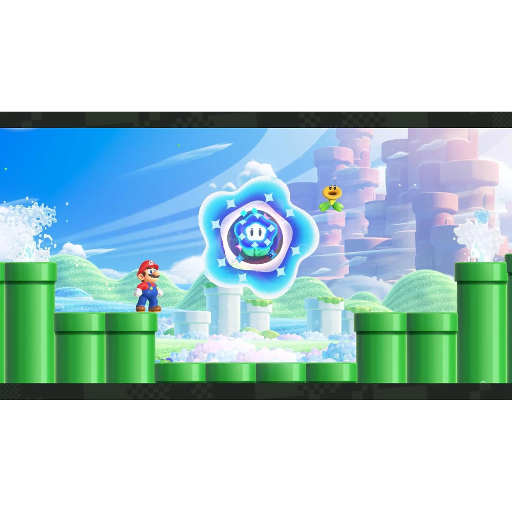 Consola Nintendo Switch Oled Blanca Super Mario Bros. Wonder + 3 meses Switch Online