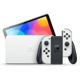 Consola Nintendo Switch Oled Blanca Super Mario Bros. Wonder + 3 meses Switch Online
