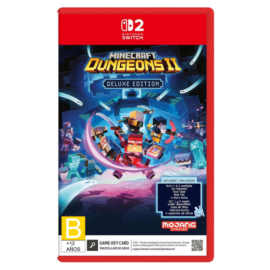Minecraft Dungeons II Deluxe Edition Nintendo Switch 2