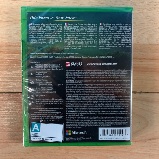 Farming Simulator 25 XBSX