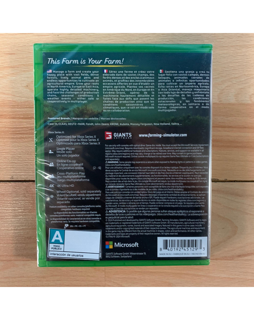 Farming Simulator 25 XBSX