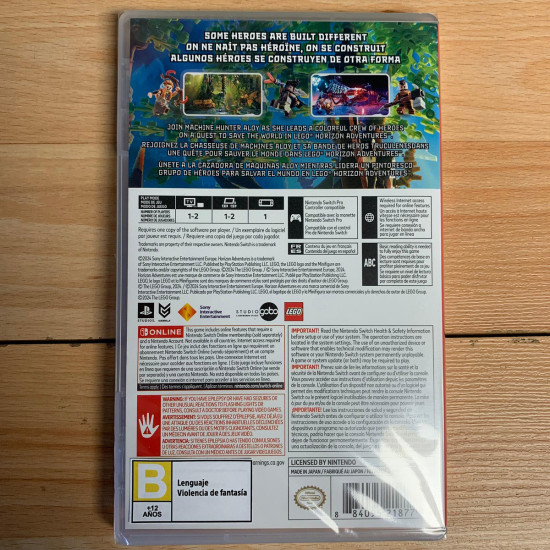 Lego Horizon Adventures Nintendo Switch