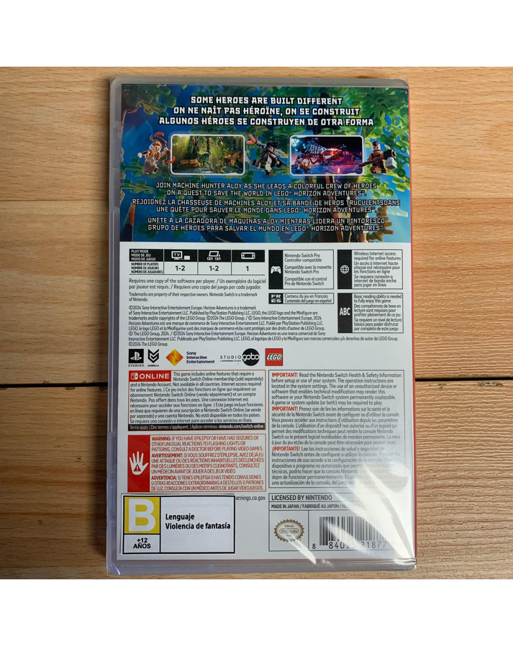Lego Horizon Adventures Nintendo Switch