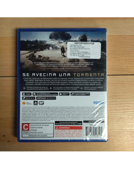 Ghost Of Tsushima Directors Cut Playstation 5