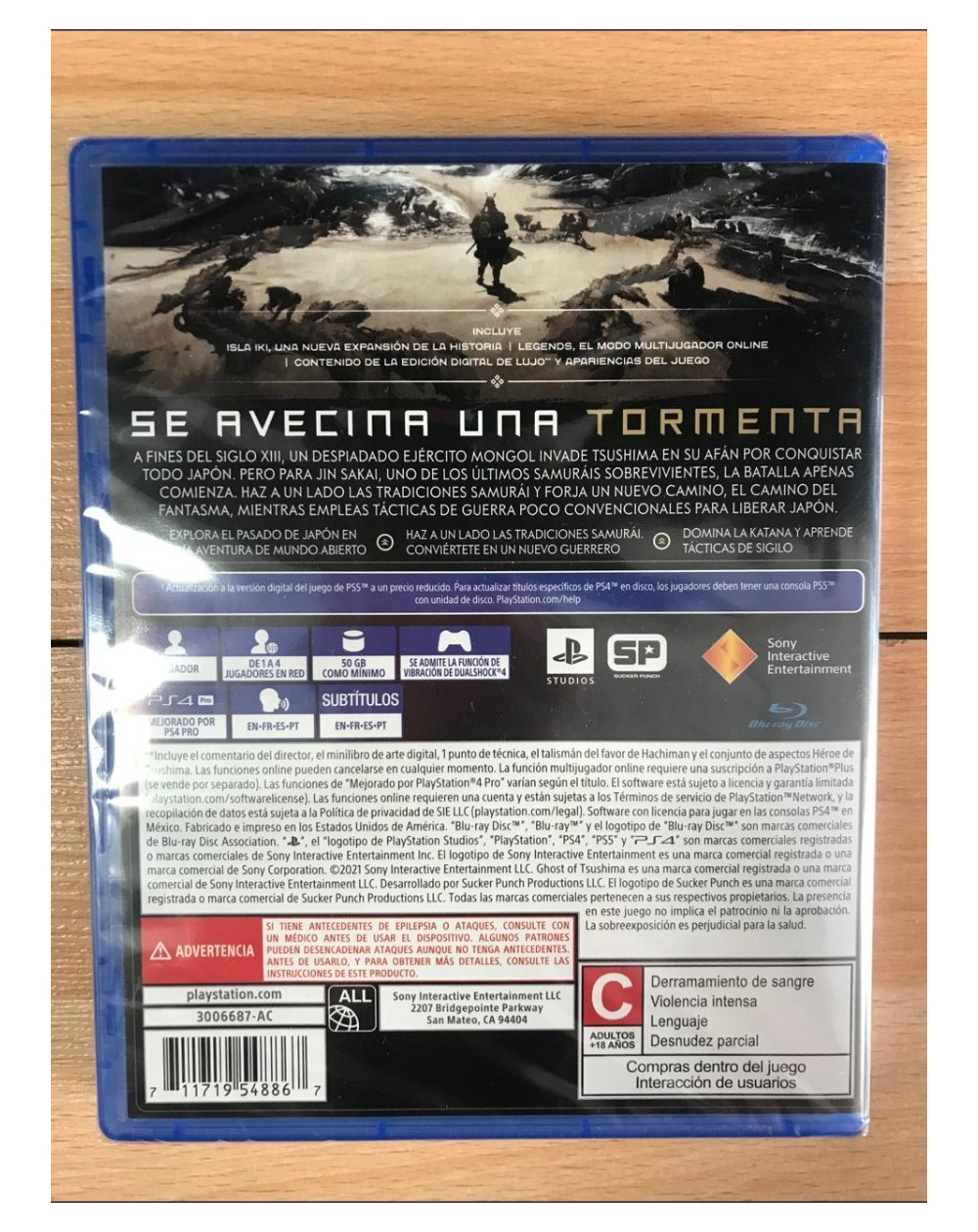 Ghost Of Tsushima Directors Cut Playstation 4