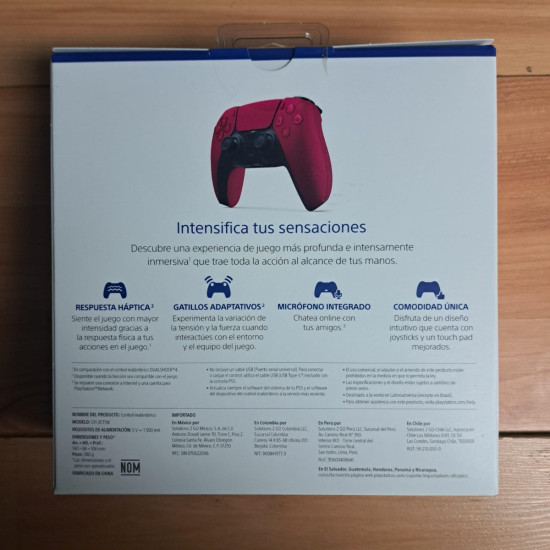 Control Dualsense Cosmic Red Playstation 5
