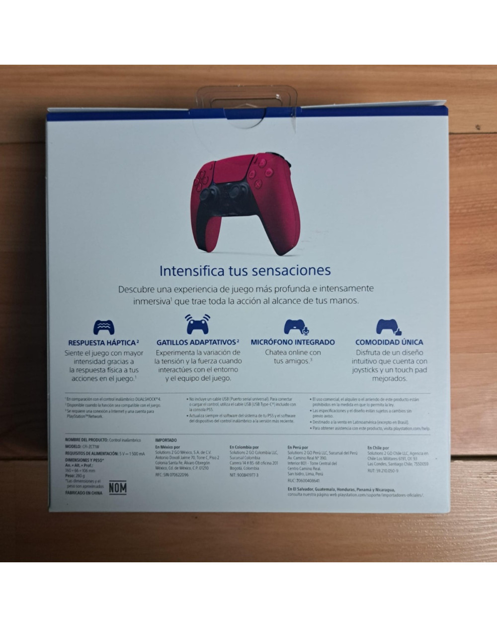 Control Dualsense Cosmic Red Playstation 5