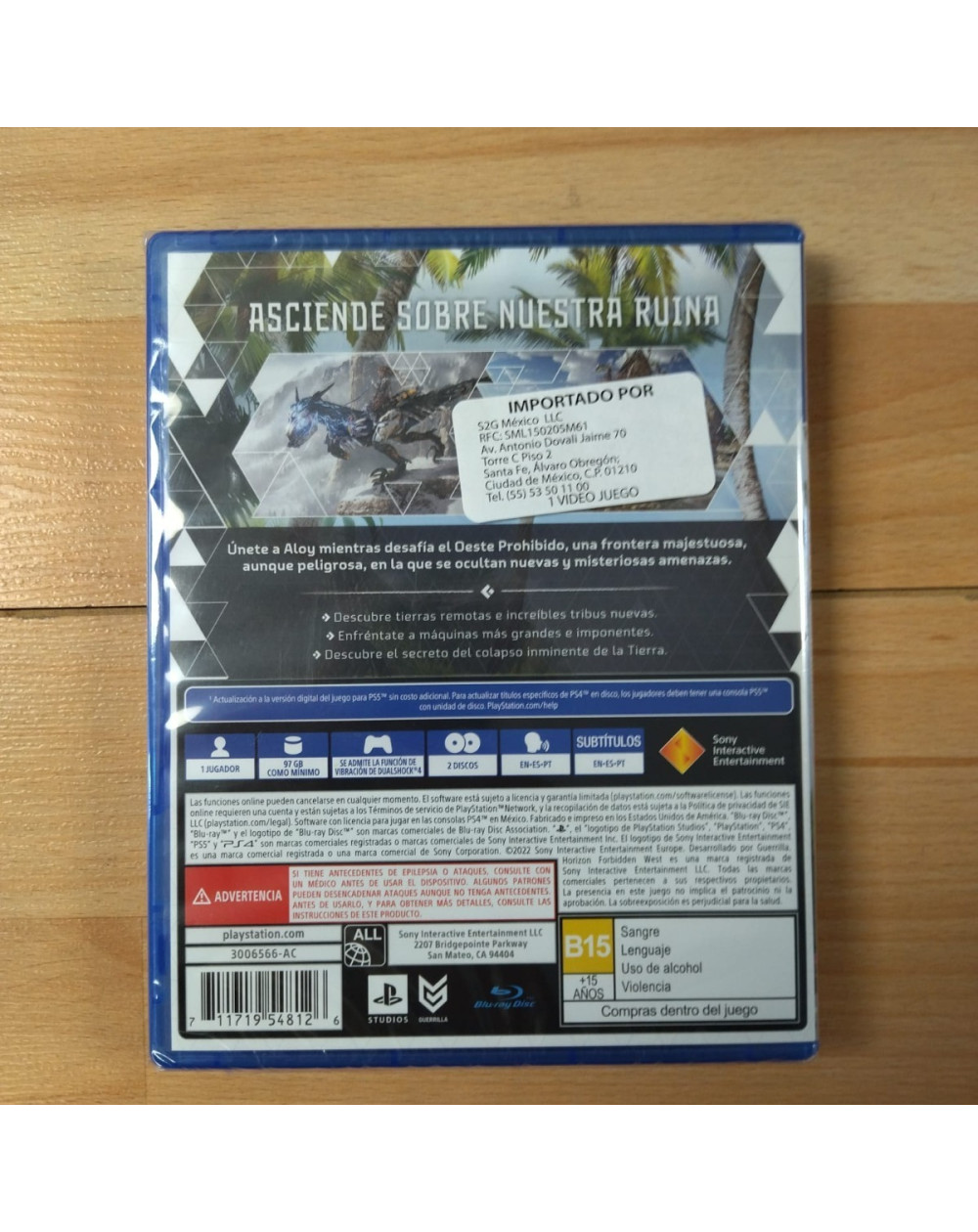 Horizon Forbidden West Latam Playstation 4