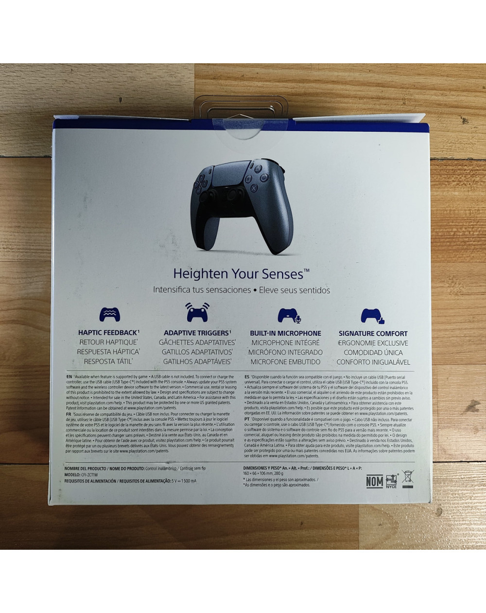 Control Inalambrico DualSense Sterling Silver Playstation 5