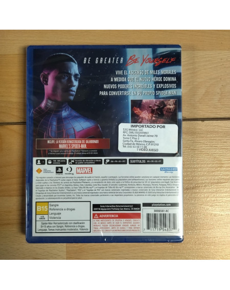 Spider Man Miles Morales Ultimate Edition Playstation 5