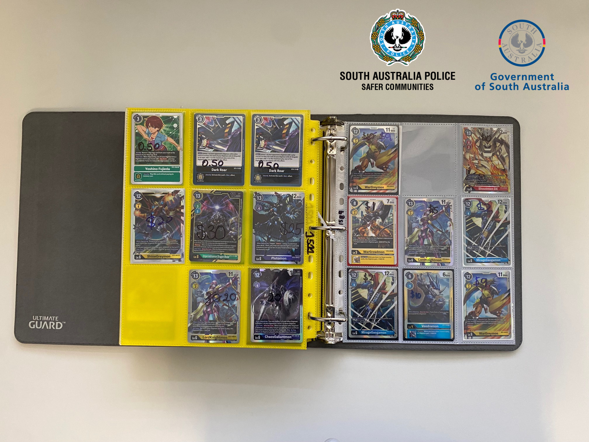 Arrestan a 5 personas por robar tarjetas de Digimon